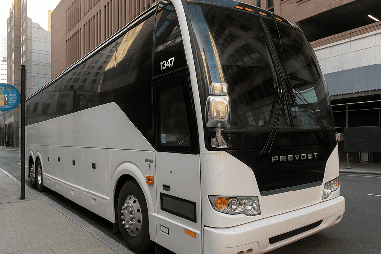 a Lynn Coach Bus Service coach bus