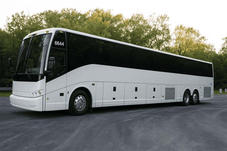 exterior of Lynn Coach Bus Service coach bus