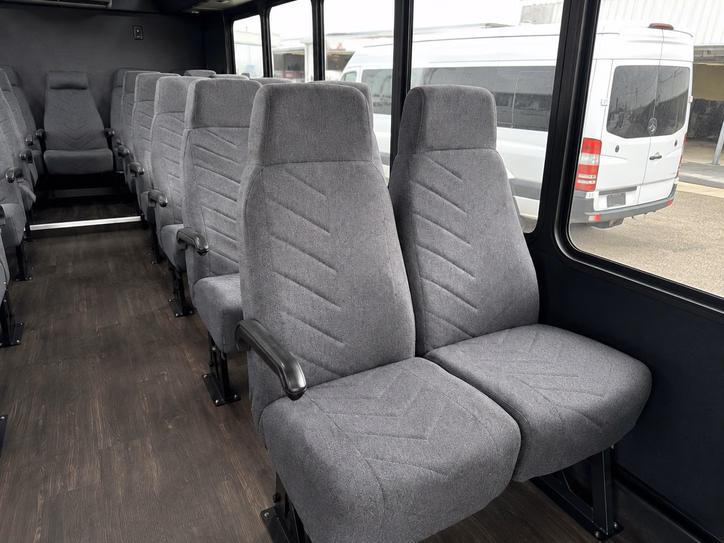 lynn 15 passenger minibus interior