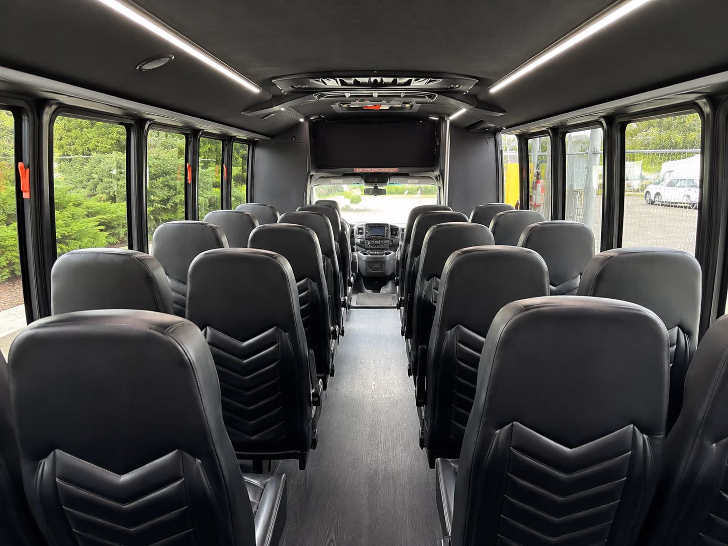 lynn 18 passenger minibus inside
