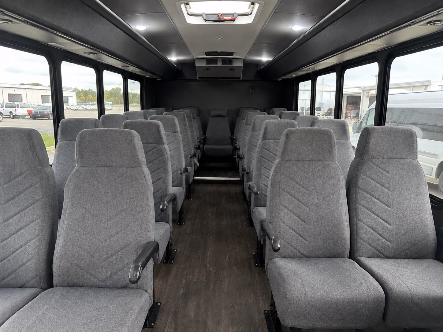 lynn 18 passenger minibus interior