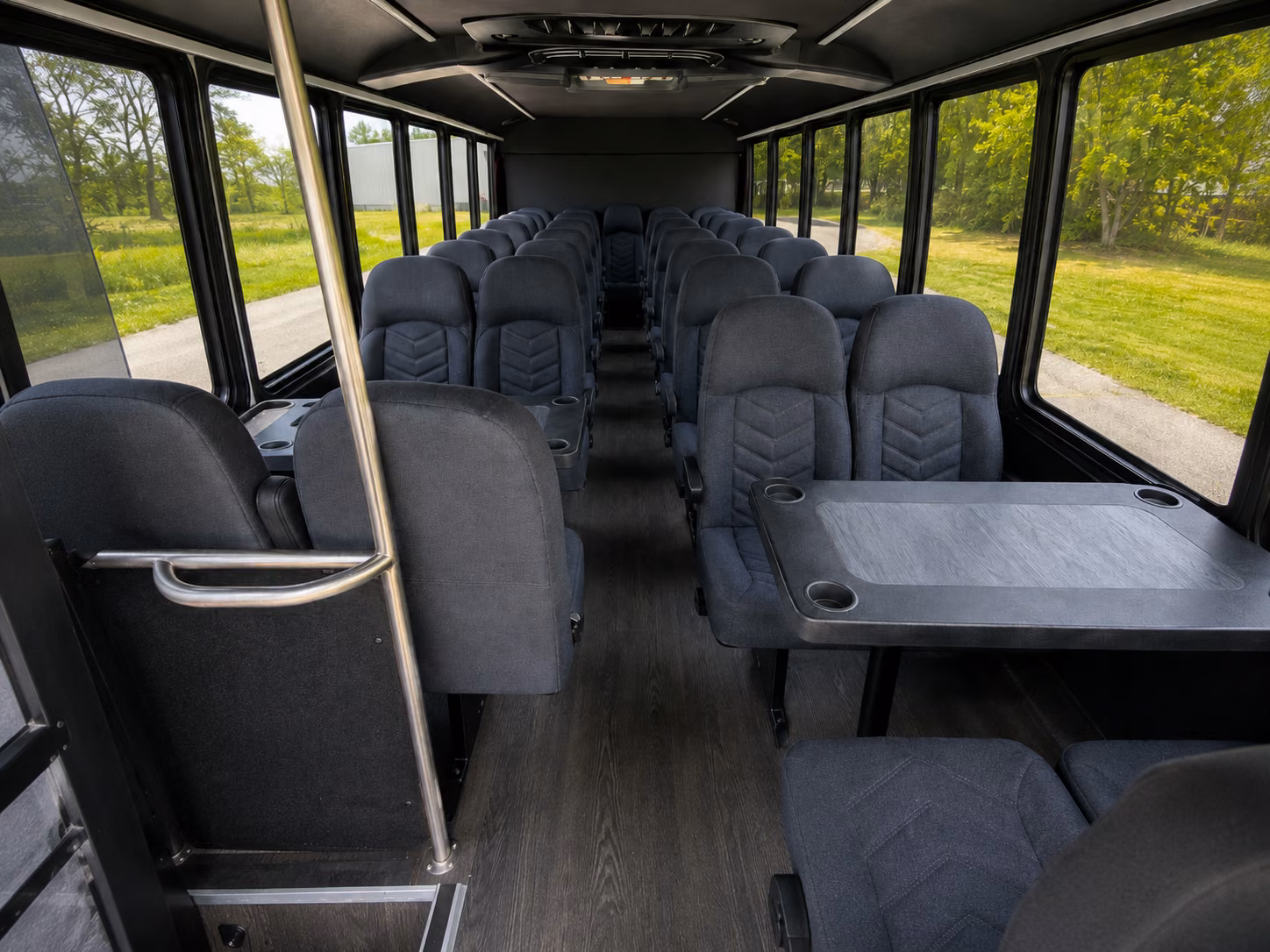 lynn 20 passenger minibus interior