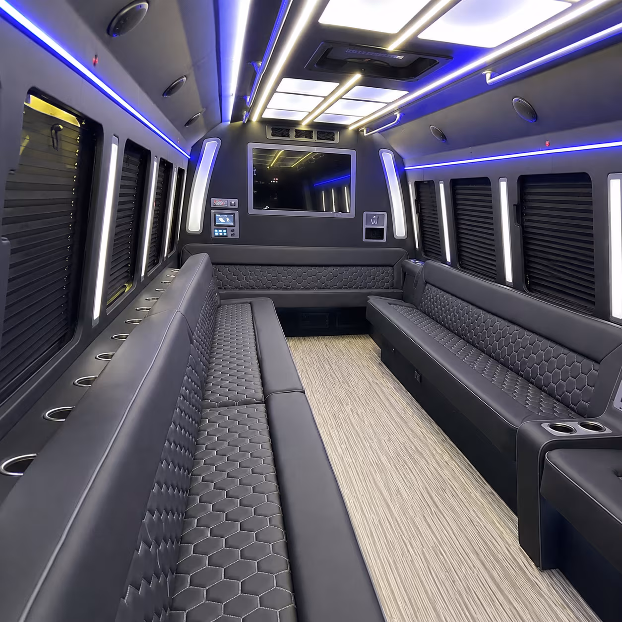 lynn party bus inside