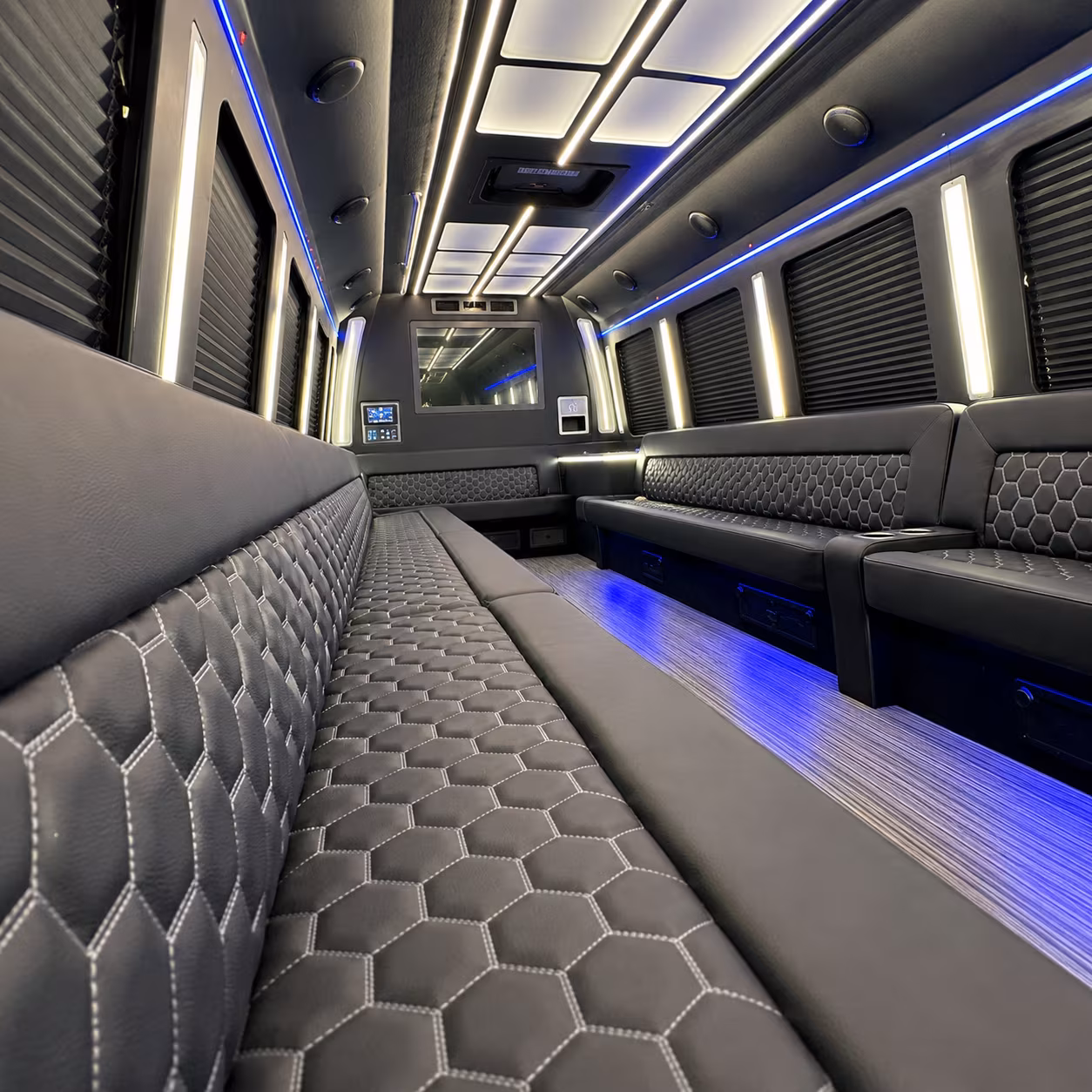 lynn party bus rental interior