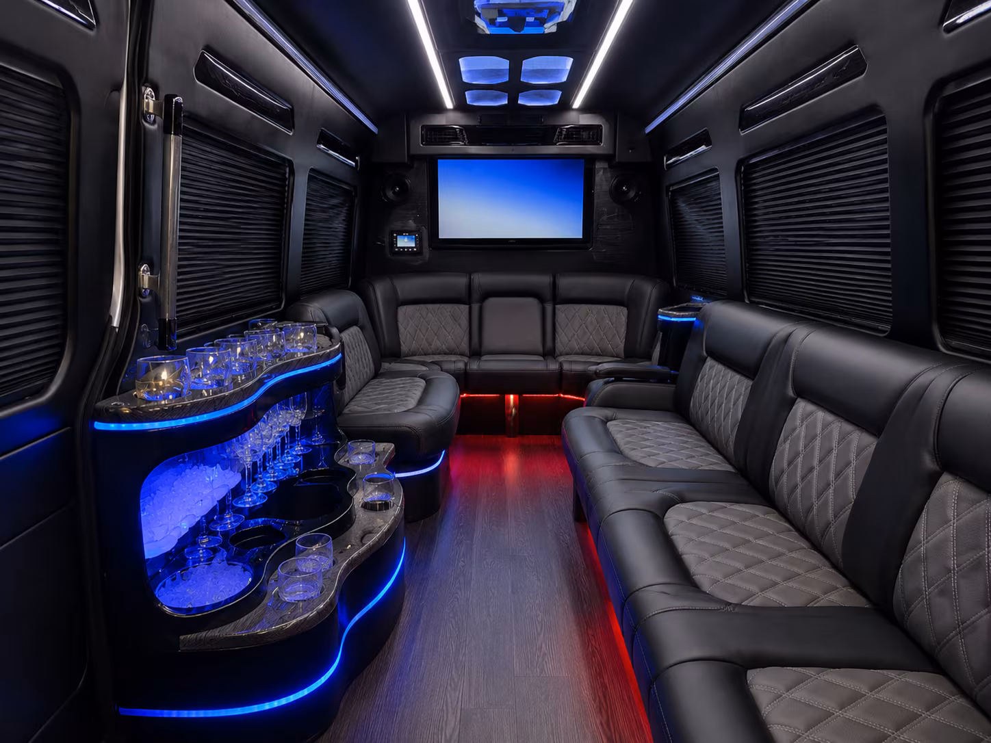 lynn sprinter limousine interior